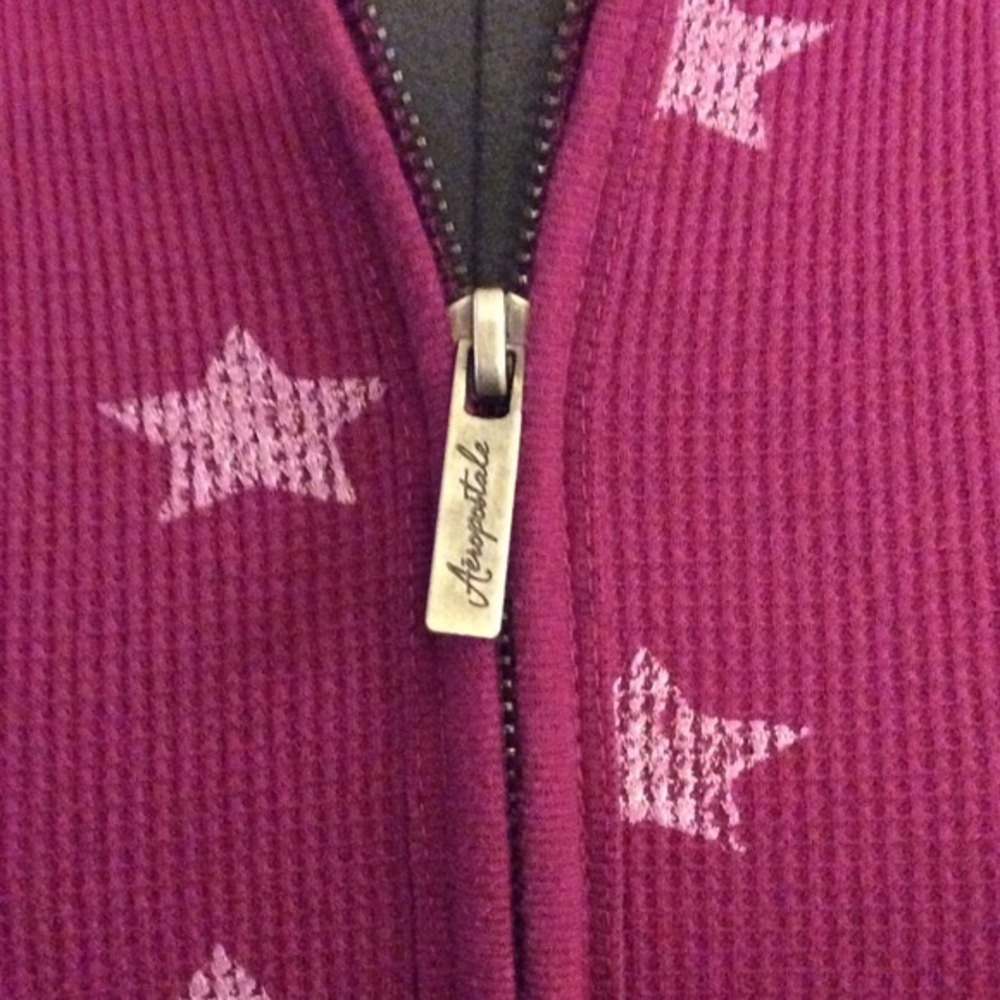 🎉🎉HOST Pick 2/15🎉🎉Aeropostale 💕thermal top💕 - Picture 2 of 4
